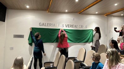 25/05/2023 - Inauguração Galeria das Vereadoras