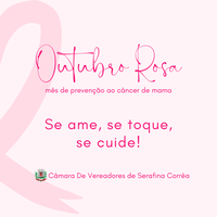 OUTUBRO ROSA, SABE POR QUÊ?